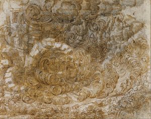 Sketch of a Deluge Witnessed by Leonardo da Vinci