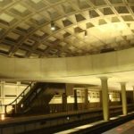 Inside a Metro Station
